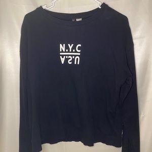 Divided by H&M Black Sweater Size Large